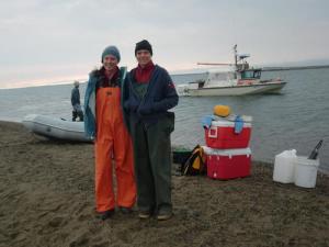 Me and Tara, pre fieldwork.